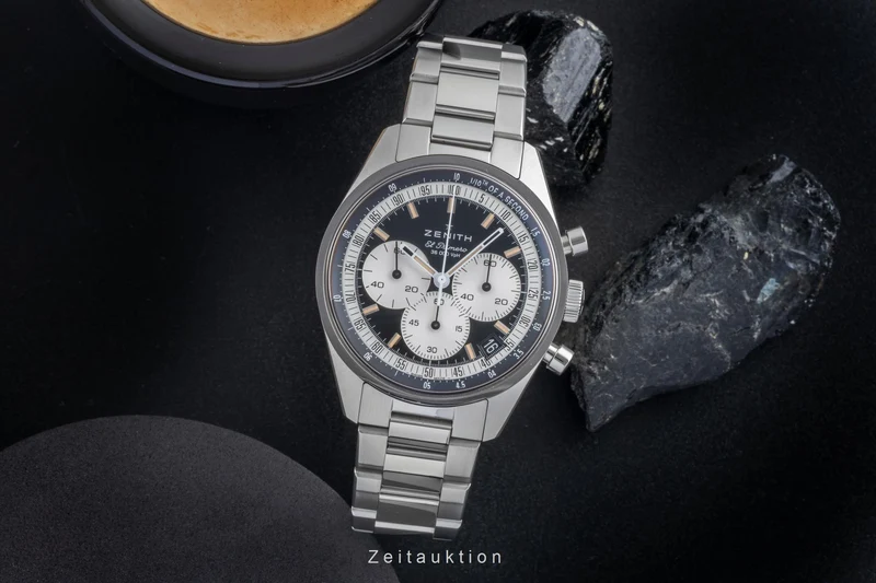 Zenith Chronomaster chronograph steel automatic men's watch 03.3200.3600/21.M3200 LP: 10400EUR [2506918]