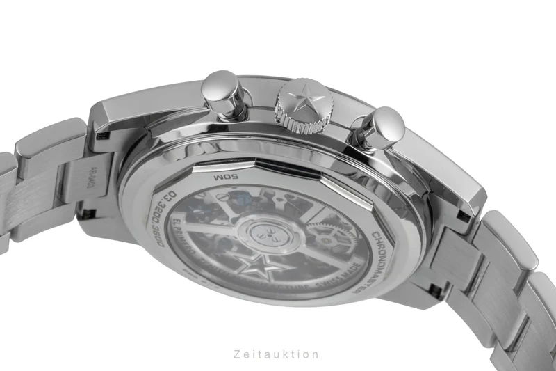 Zenith Chronomaster chronograph steel automatic men's watch 03.3200.3600/21.M3200 LP: 10400EUR [2506918]