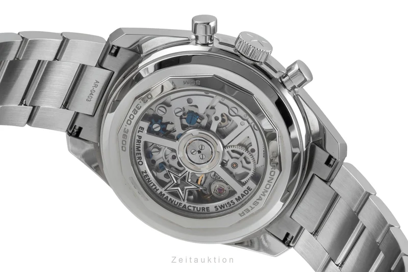 Zenith Chronomaster chronograph steel automatic men's watch 03.3200.3600/21.M3200 LP: 10400EUR [2506918]