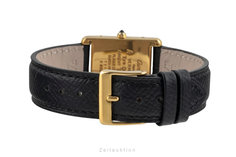 Cartier Tank silver-gilt quartz unisex 681006 [2506825]