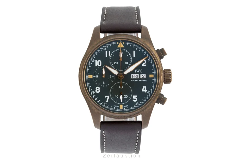 IWC Fliegerchronograph chronograph bronze automatic men's watch IW387902 [2507018]