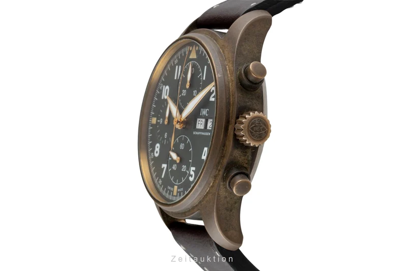 IWC Fliegerchronograph chronograph bronze automatic men's watch IW387902 [2507018]