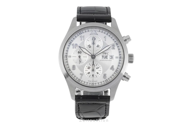 IWC Fliegerchronograph chronograph steel automatic men's watch IW371702 LP: 8300EUR [2506550]