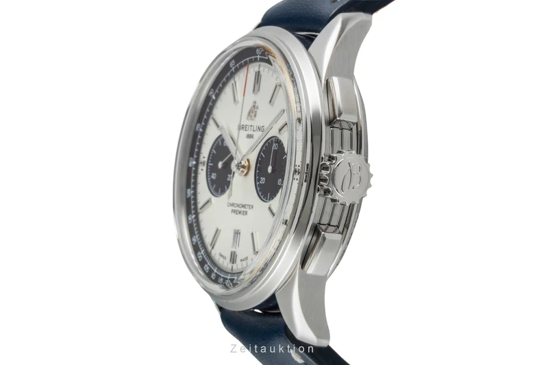 Breitling Premier chronograph steel automatic men's watch AB0118221G1P2 LP: 8750EUR [2506410]