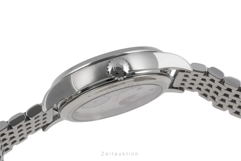 Union Glashütte 1893 steel manual winding men's watch D007.458.11.017.00 LP: 3200EUR [2506208]