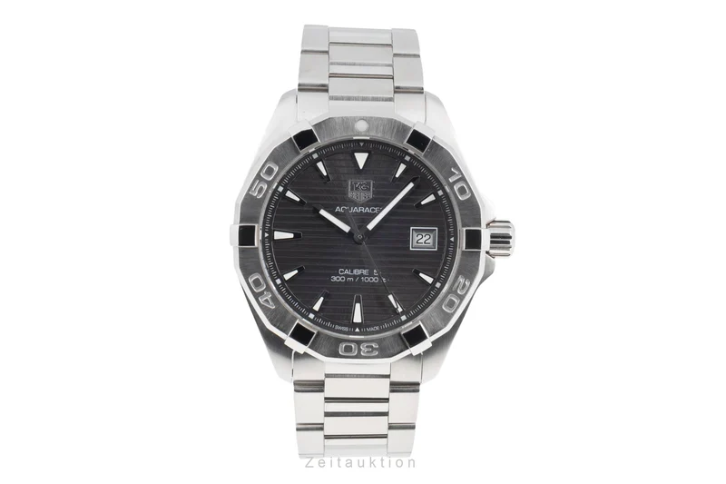 Tag Heuer Aquaracer steel automatic men's watch WAY2113 LP: 3100EUR [2506050]