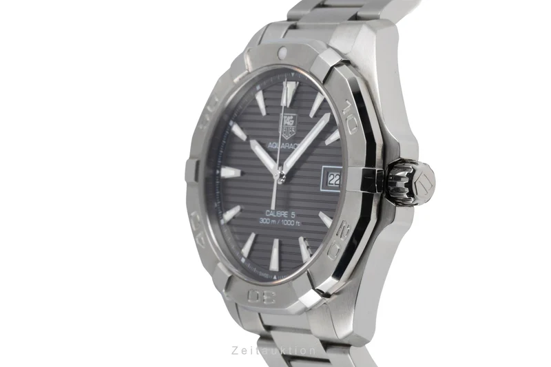 Tag Heuer Aquaracer steel automatic men's watch WAY2113 LP: 3100EUR [2506050]