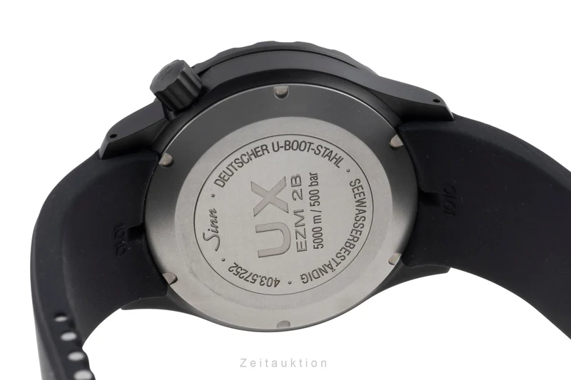 Sinn UX EZM 2B steel quartz men's watch 403.060 LP: 3210EUR [2505333]