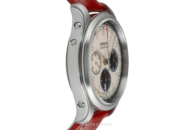Union Glashütte Belisar chronograph steel automatic men's watch D009.427.16.262.00 LP: 2950EUR [2506380]