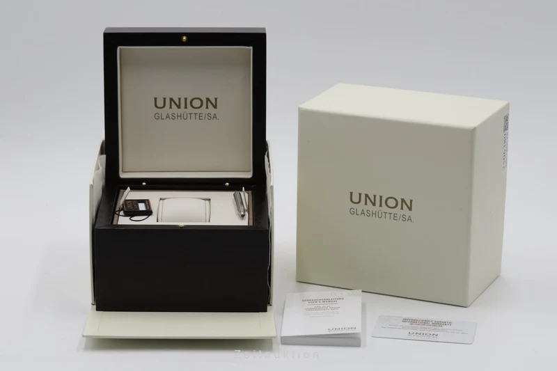 Union Glashütte Belisar chronograph steel automatic men's watch D009.427.16.262.00 LP: 2950EUR [2506380]