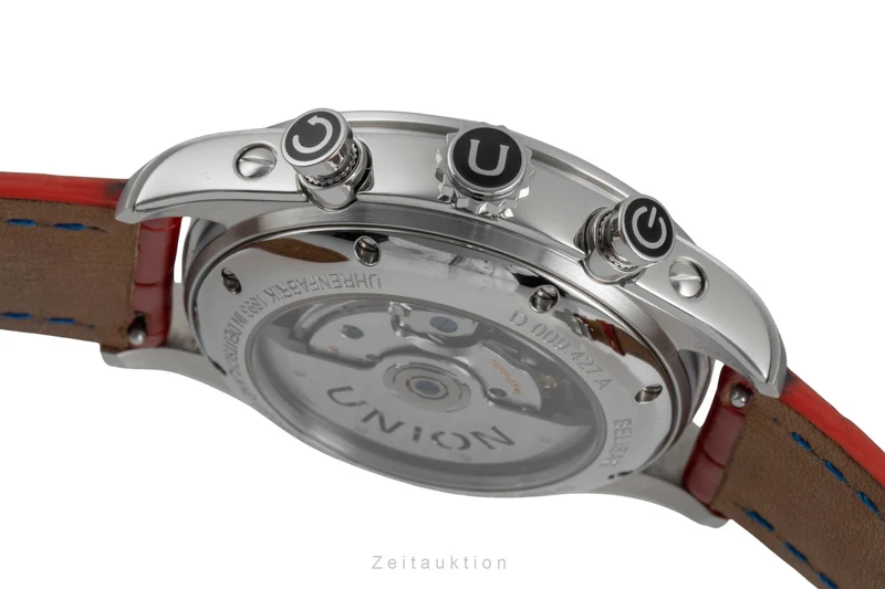 Union Glashütte Belisar chronograph steel automatic men's watch D009.427.16.262.00 LP: 2950EUR [2506380]