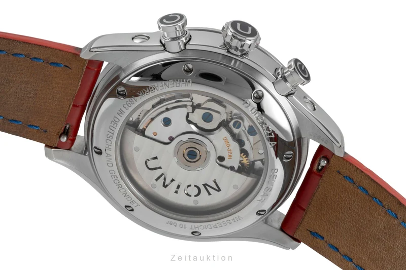 Union Glashütte Belisar chronograph steel automatic men's watch D009.427.16.262.00 LP: 2950EUR [2506380]
