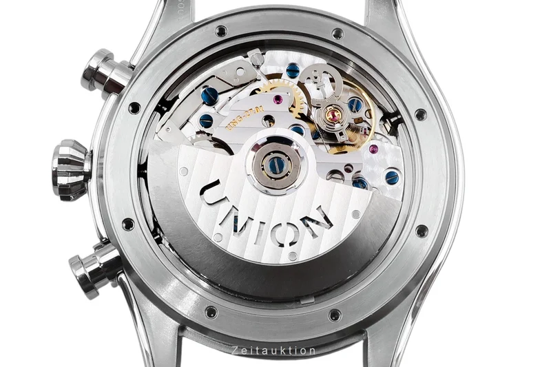 Union Glashütte Belisar chronograph steel automatic men's watch D009.427.16.262.00 LP: 2950EUR [2506380]