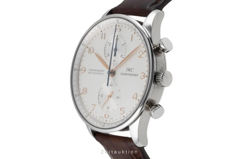 IWC Portugieser chronograph steel manual winding men's watch IW371202 [2505987]