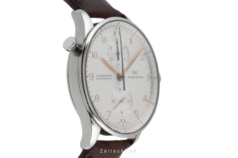 IWC Portugieser chronograph steel manual winding men's watch IW371202 [2505987]
