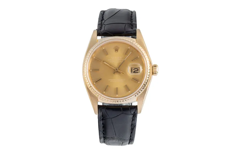 Rolex Datejust 18 ct gold automatic men's watch 16018 [2506964]