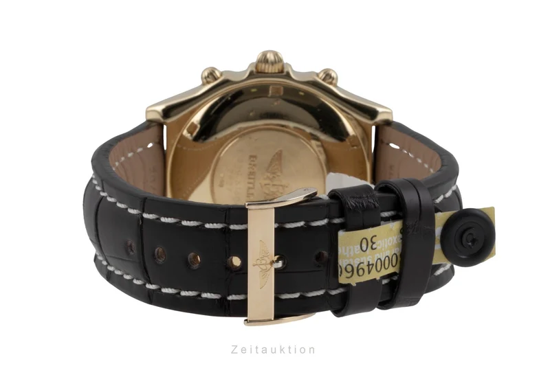 Breitling Chronomat chronograph 18 ct gold automatic men's watch 81950 K13047 [2505802]