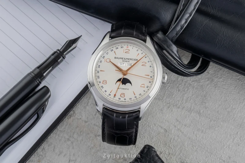 Baume & Mercier Clifton steel automatic men's watch M0A10055 ,65718 [2506988]