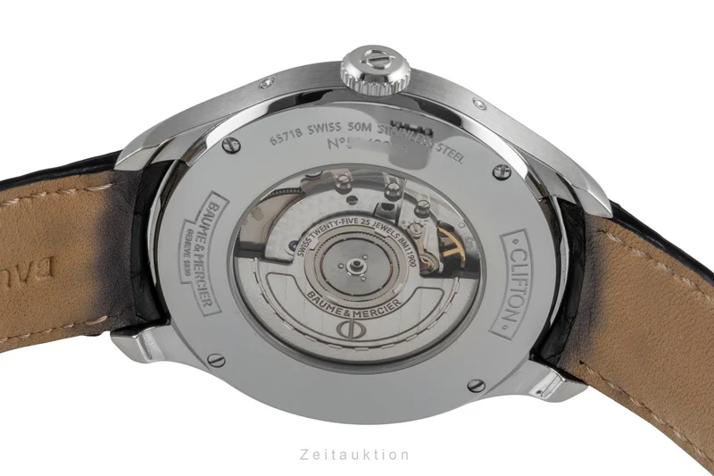 Baume & Mercier Clifton steel automatic men's watch M0A10055 ,65718 [2506988]