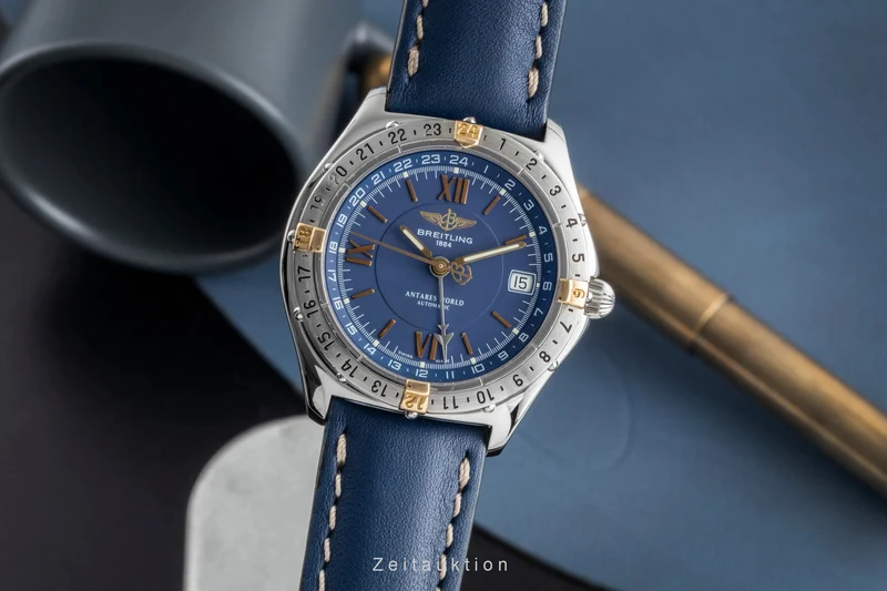 Breitling Antares steel / gold automatic men's watch B32047.1 [2506807]