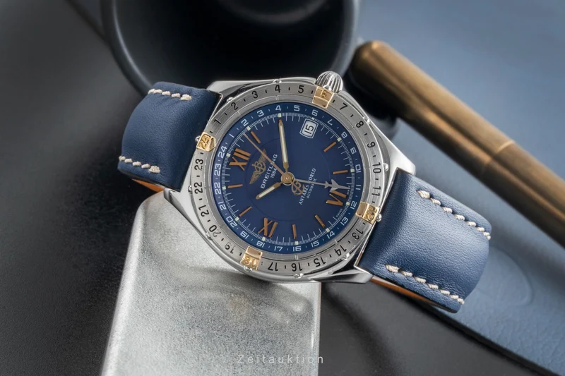 Breitling Antares steel / gold automatic men's watch B32047.1 [2506807]