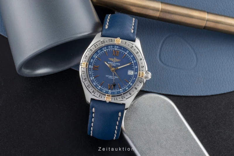 Breitling Antares steel / gold automatic men's watch B32047.1 [2506807]