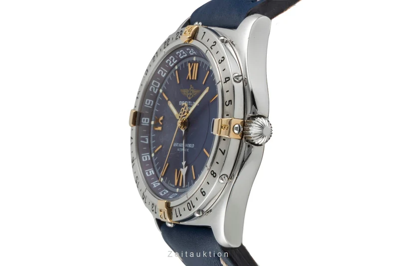 Breitling Antares steel / gold automatic men's watch B32047.1 [2506807]