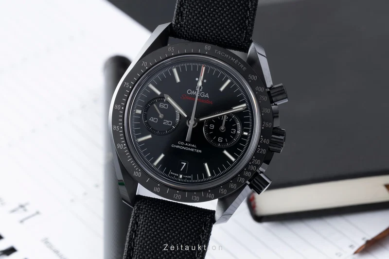Omega Speedmaster Moonwatch chronograph ceramic automatic men's watch 311.92.44.51.01.003 LP: 15200EUR [2506731]