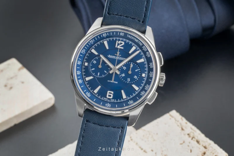 Jaeger LeCoultre Polaris chronograph steel automatic men's watch Q9028480 , 842.8.C1.S LP: 16000EUR [2506939]
