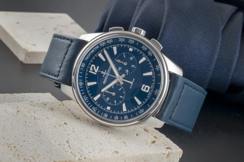 Jaeger LeCoultre Polaris chronograph steel automatic men's watch Q9028480 , 842.8.C1.S LP: 16000EUR [2506939]