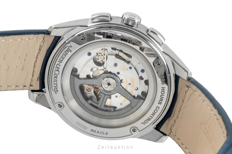 Jaeger LeCoultre Polaris chronograph steel automatic men's watch Q9028480 , 842.8.C1.S LP: 16000EUR [2506939]