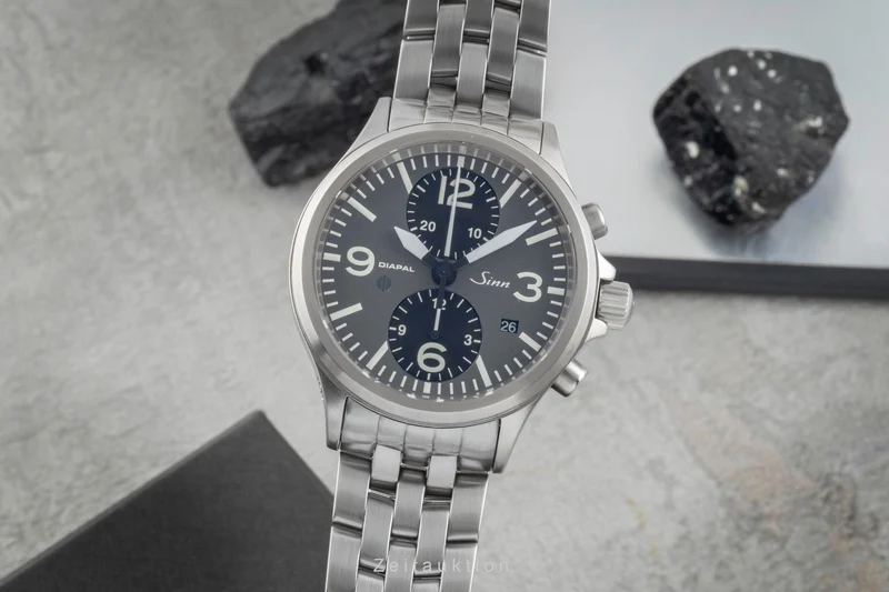 Sinn 756 chronograph steel automatic men's watch 756.030 [2506917]