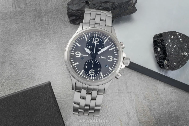 Sinn 756 chronograph steel automatic men's watch 756.030 [2506917]