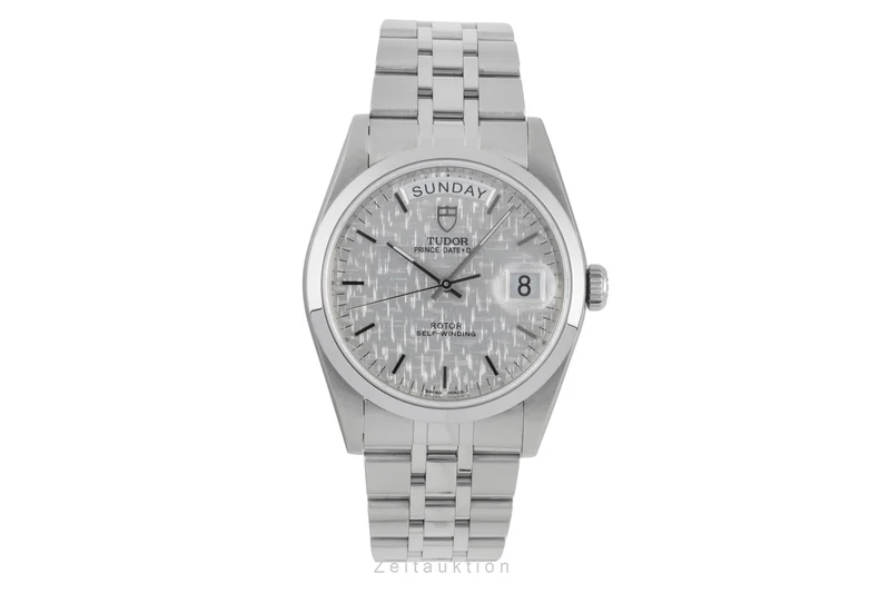 Tudor Date-Day steel automatic men's watch 76200 [2506722]