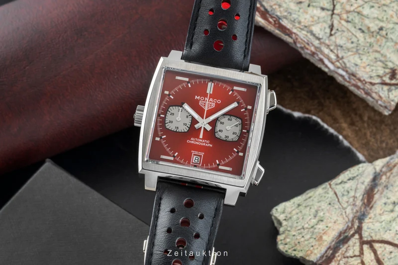 Tag Heuer Monaco chronograph steel automatic men's watch CAW211W.FC6467 Limited [2506996]