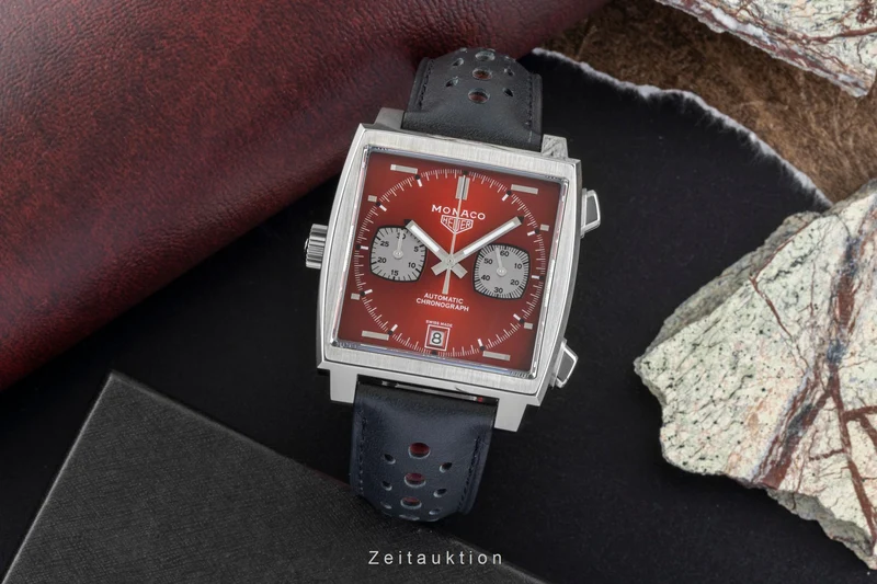 Tag Heuer Monaco chronograph steel automatic men's watch CAW211W.FC6467 Limited [2506996]