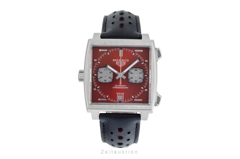 Tag Heuer Monaco chronograph steel automatic men's watch CAW211W.FC6467 Limited [2506996]