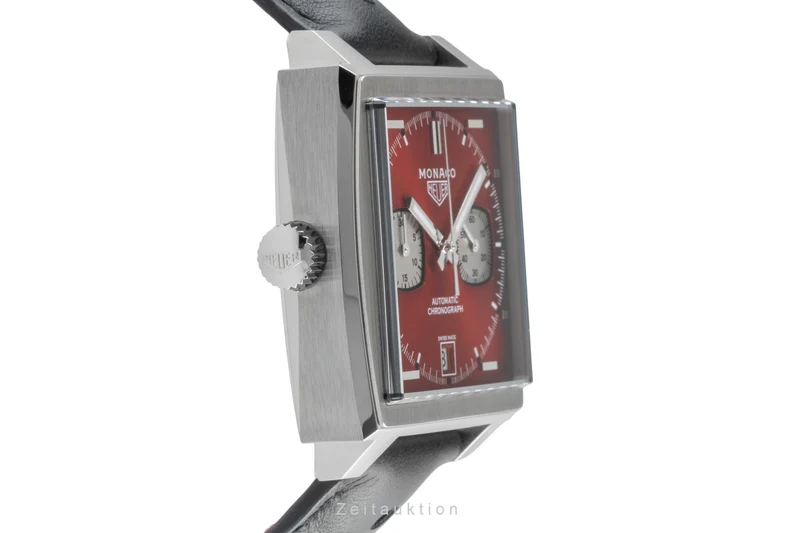 Tag Heuer Monaco chronograph steel automatic men's watch CAW211W.FC6467 Limited [2506996]