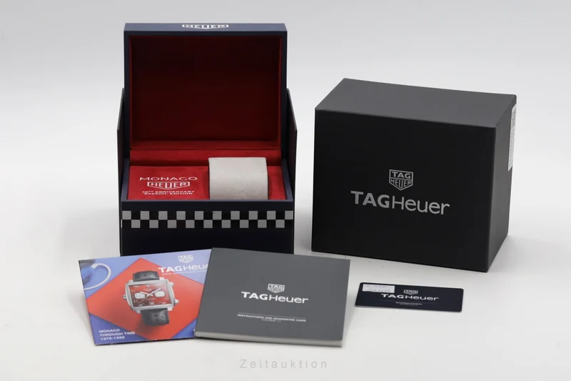 Tag Heuer Monaco chronograph steel automatic men's watch CAW211W.FC6467 Limited [2506996]