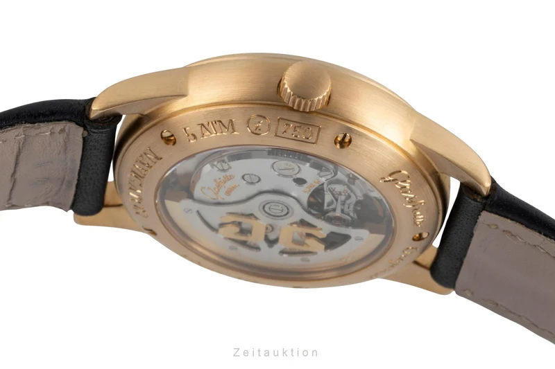 Glashütte Navigator 18 ct gold automatic men's watch 39-42-07-11-04 [2506968]