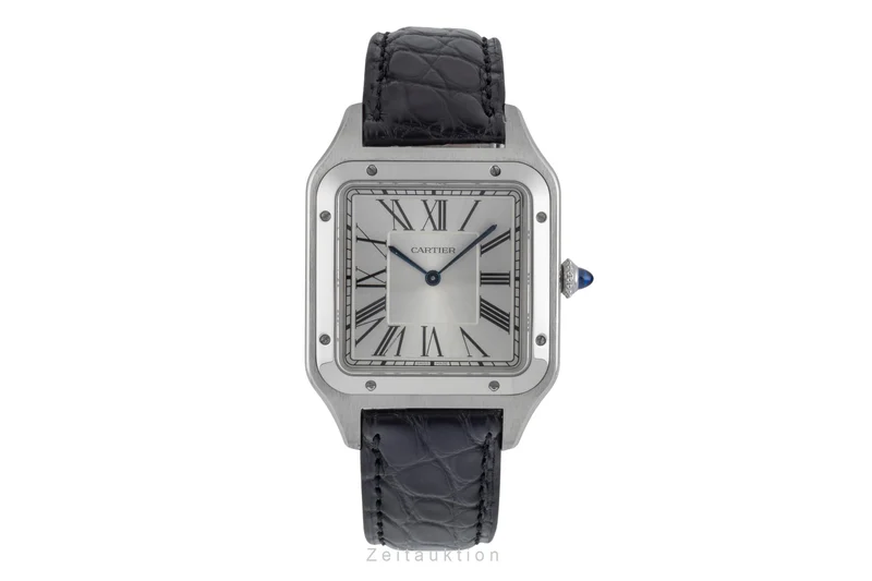 Cartier Santos Dumont steel manual winding men's watch WSSA0032 [2506314]