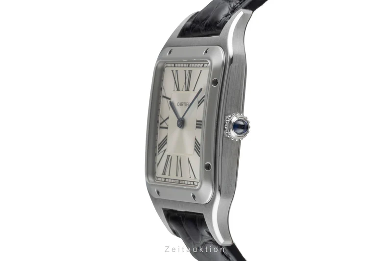 Cartier Santos Dumont steel manual winding men's watch WSSA0032 [2506314]