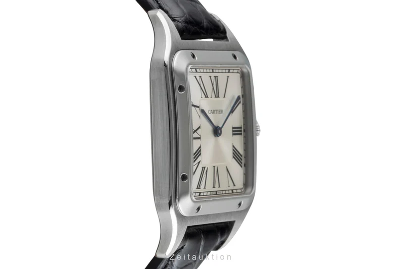 Cartier Santos Dumont steel manual winding men's watch WSSA0032 [2506314]
