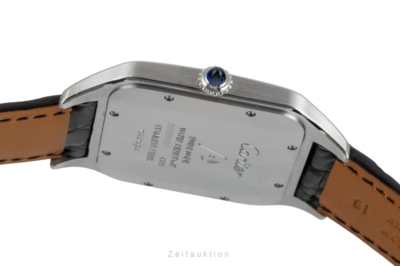 Cartier Santos Dumont steel manual winding men's watch WSSA0032 [2506314]