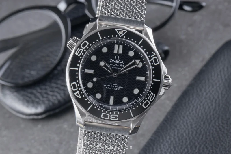 Omega Seamaster steel automatic men's watch 210.30.42.20.01.010 LP: 7100EUR [2507072]
