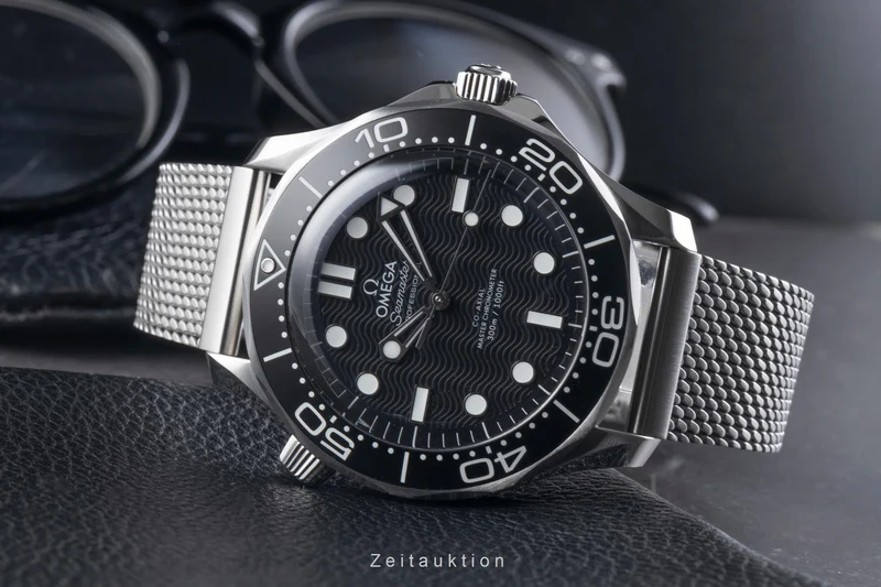 Omega Seamaster steel automatic men's watch 210.30.42.20.01.010 LP: 7100EUR [2507072]