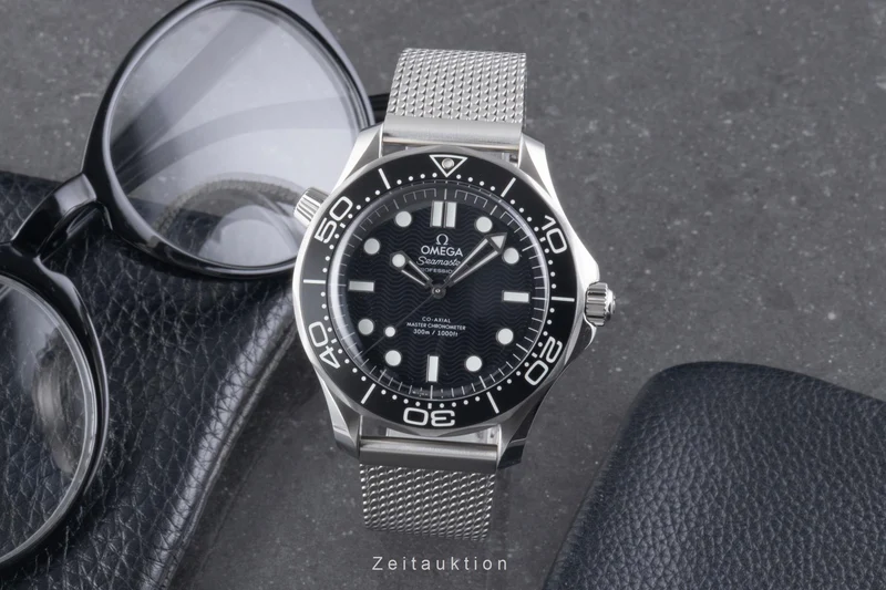 Omega Seamaster steel automatic men's watch 210.30.42.20.01.010 LP: 7100EUR [2507072]