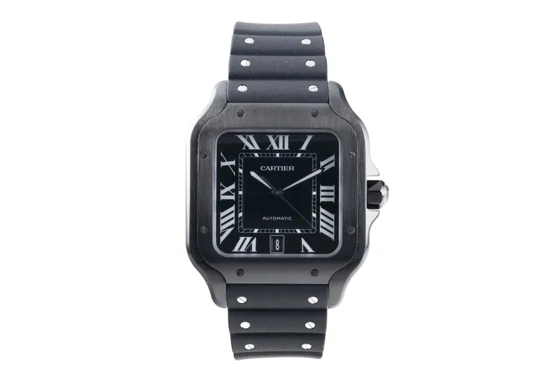 Cartier Santos steel automatic men's watch WSSA0039 LP: 9450EUR [2507077]