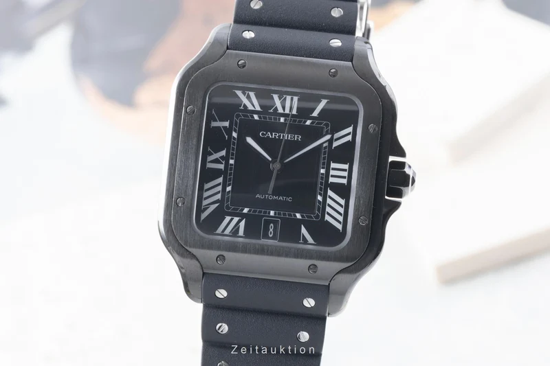 Cartier Santos steel automatic men's watch WSSA0039 LP: 9450EUR [2507077]