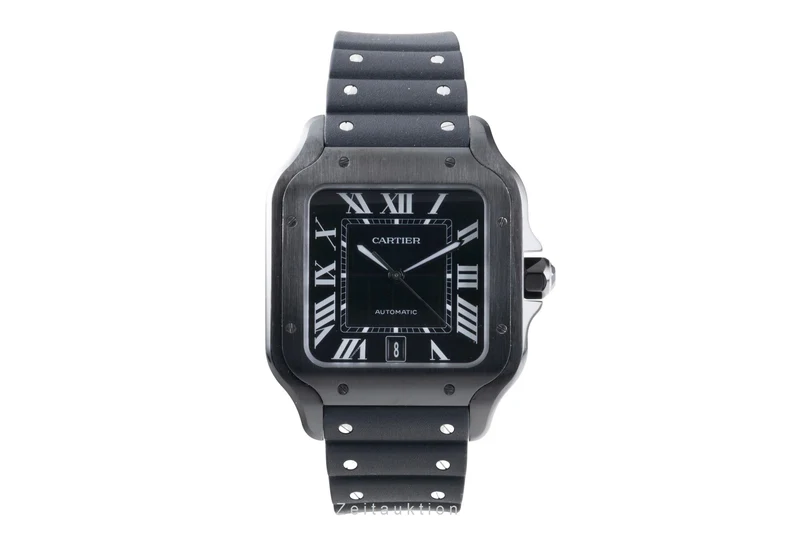 Cartier Santos steel automatic men's watch WSSA0039 LP: 9450EUR [2507077]